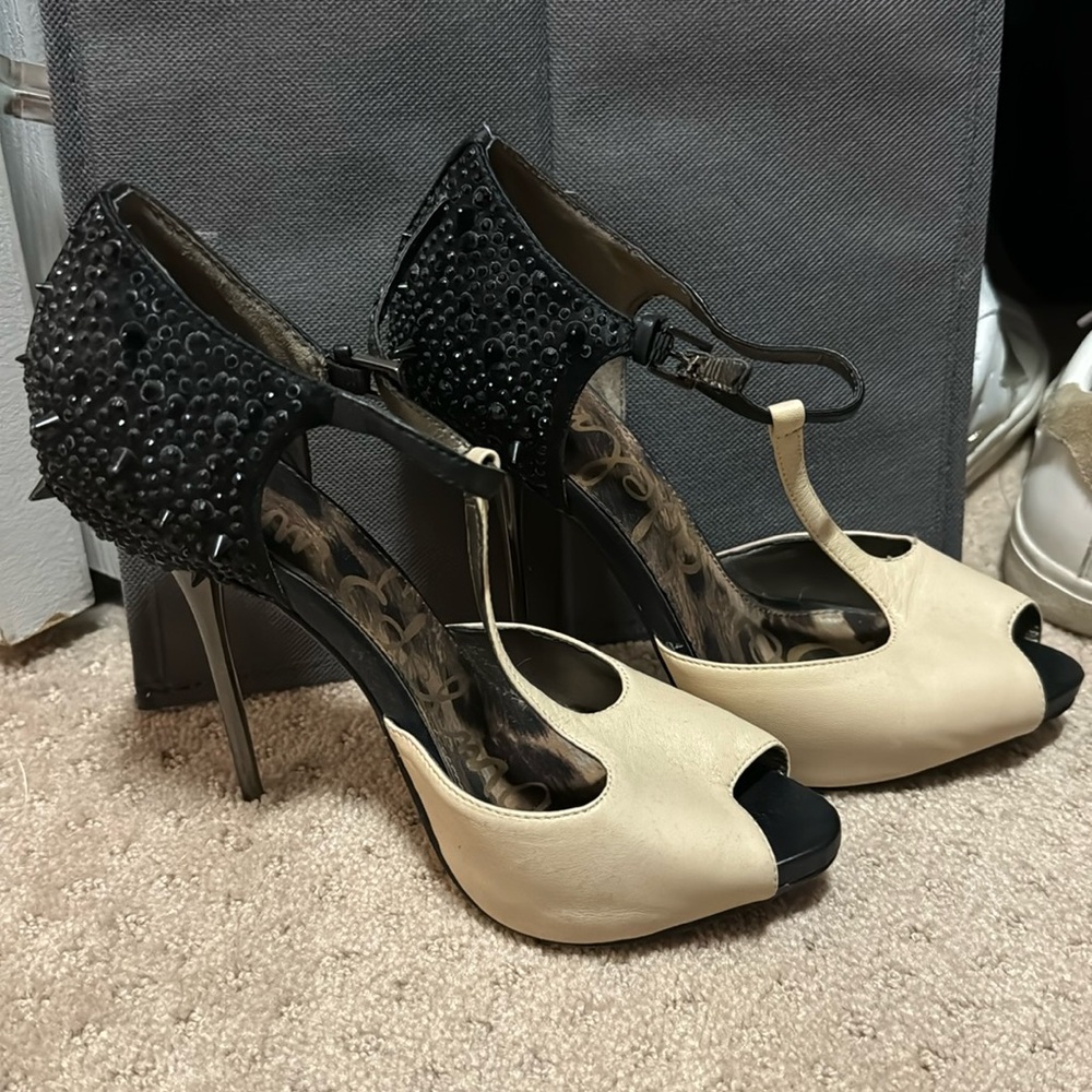 Sexy T strap Sam Edelman heels